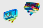 Holographic Matchbox Sticker